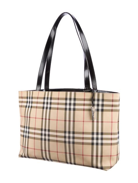 fake burberry nova check bag|burberry nova check tote price.